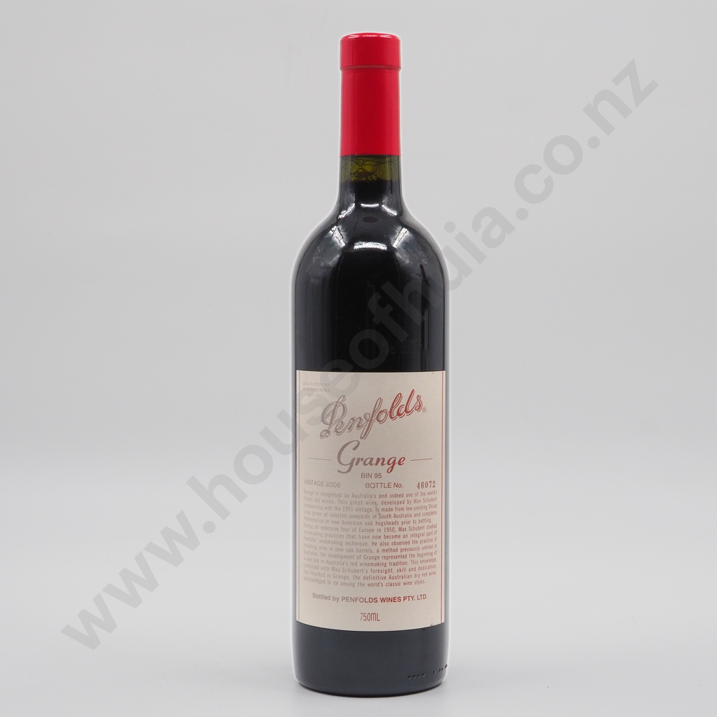 Penfolds Grange Bin 95 2006 Image 1++