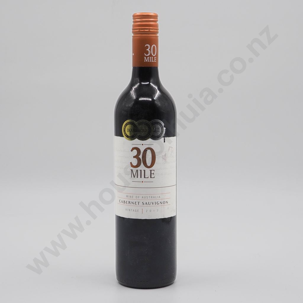 30 Mile Cabernet Sauvignon 2017 Image 1++
