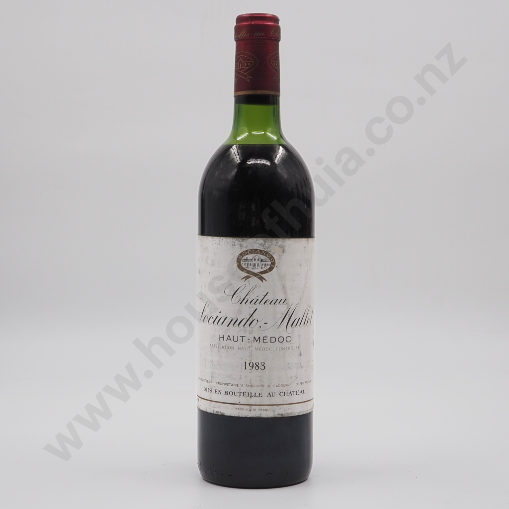 Chateau Sociando-Mallet 1983 Image 1++