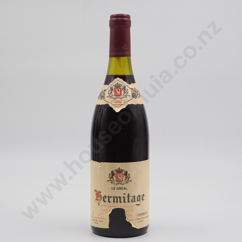 Domaine Marc Sorrel Hermitage Le Gréal Hermitage 1990 Image 1++