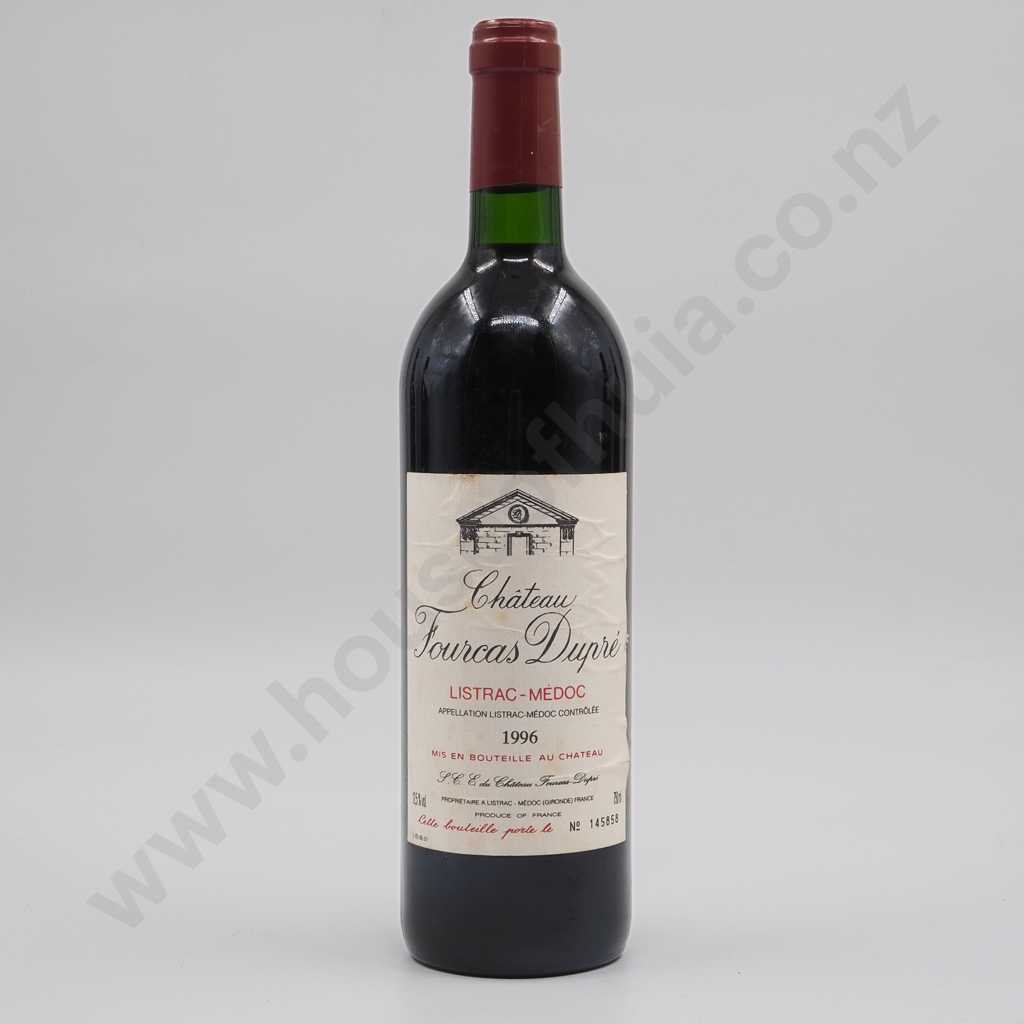 Chateau Fourcas Dupré Listrac-Médoc 1996 Image 1++