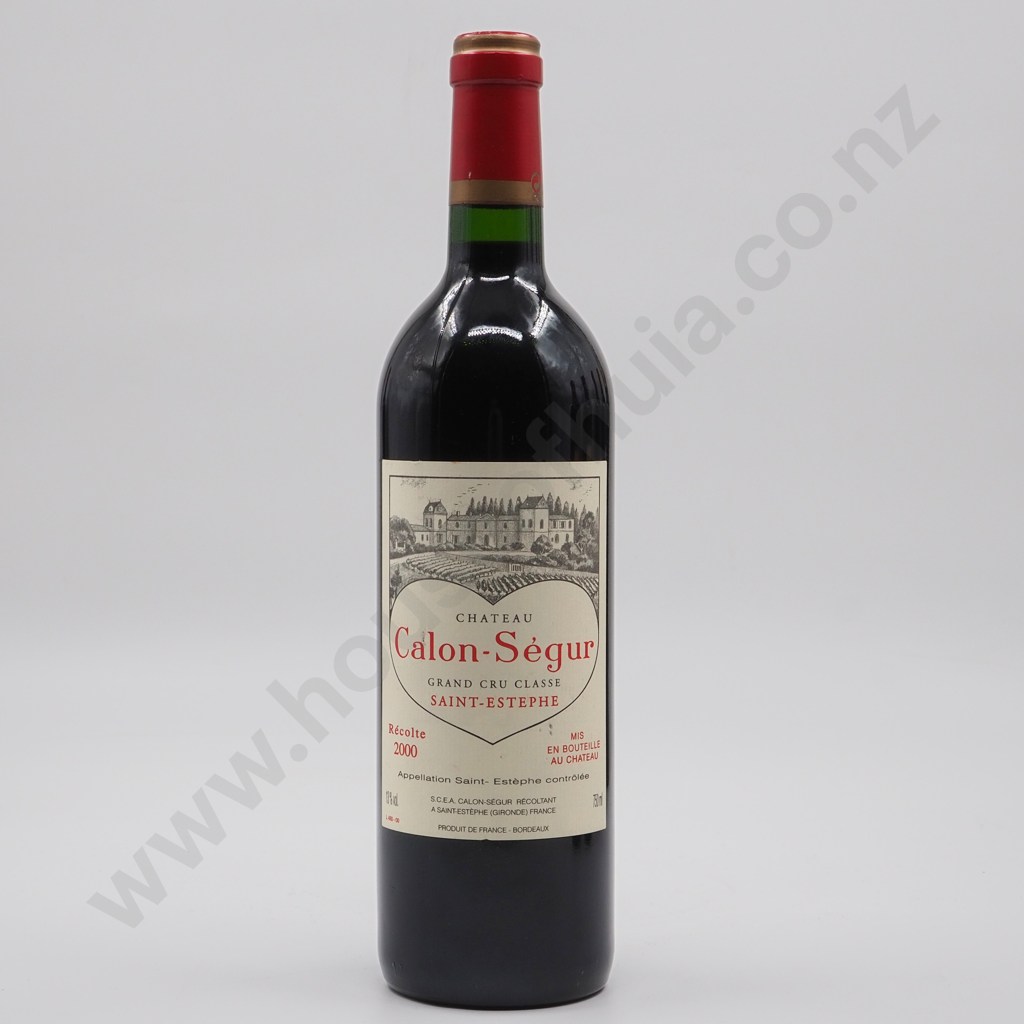 2000 Calon Segur Grand Cru Saint-Estephe Image 1++