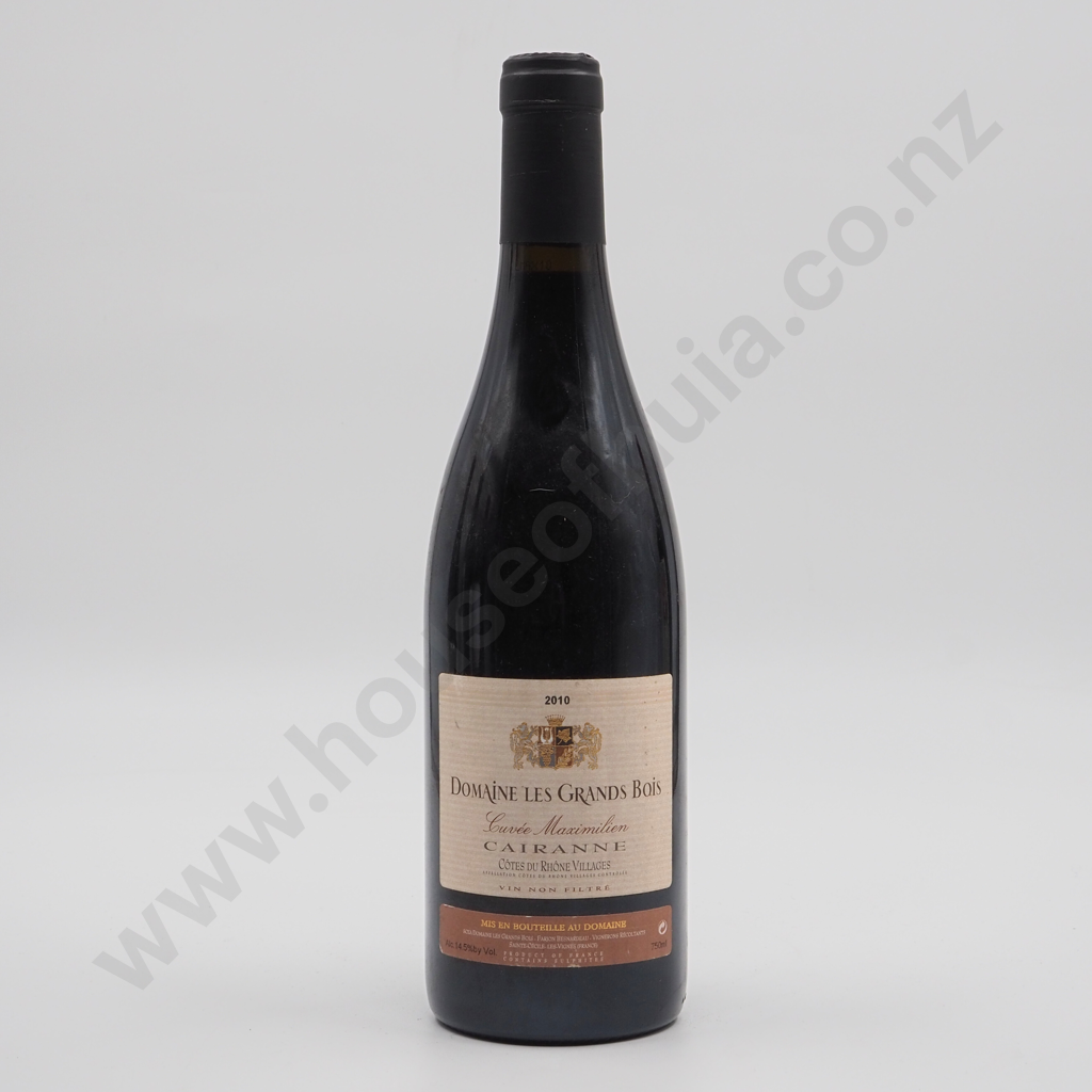 2010 Domaine Les Grands Bois  Image 1++