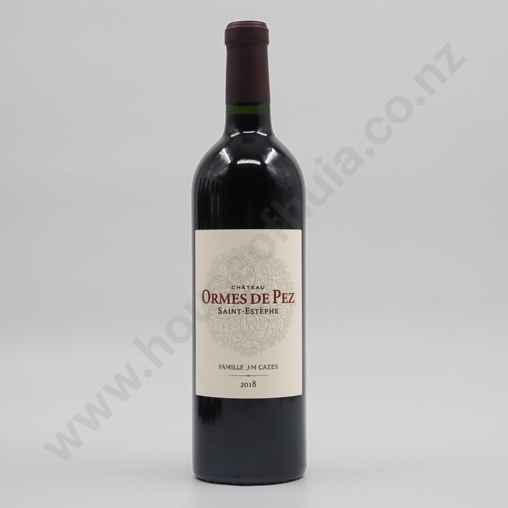 Chateau Ormes De Pez Saint Estéphe  2018 Image 1++