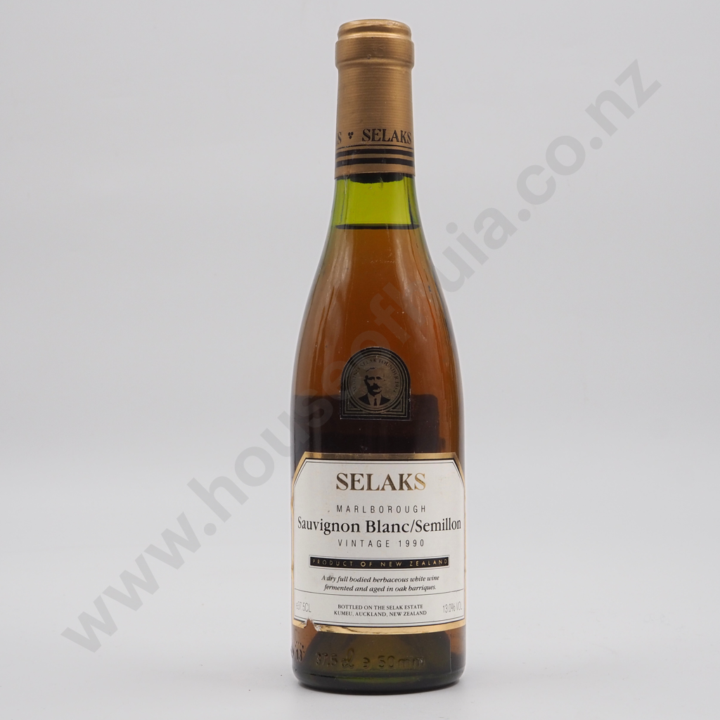 Selaks Sauvignon Blanc Semillon 1990 Image 1++