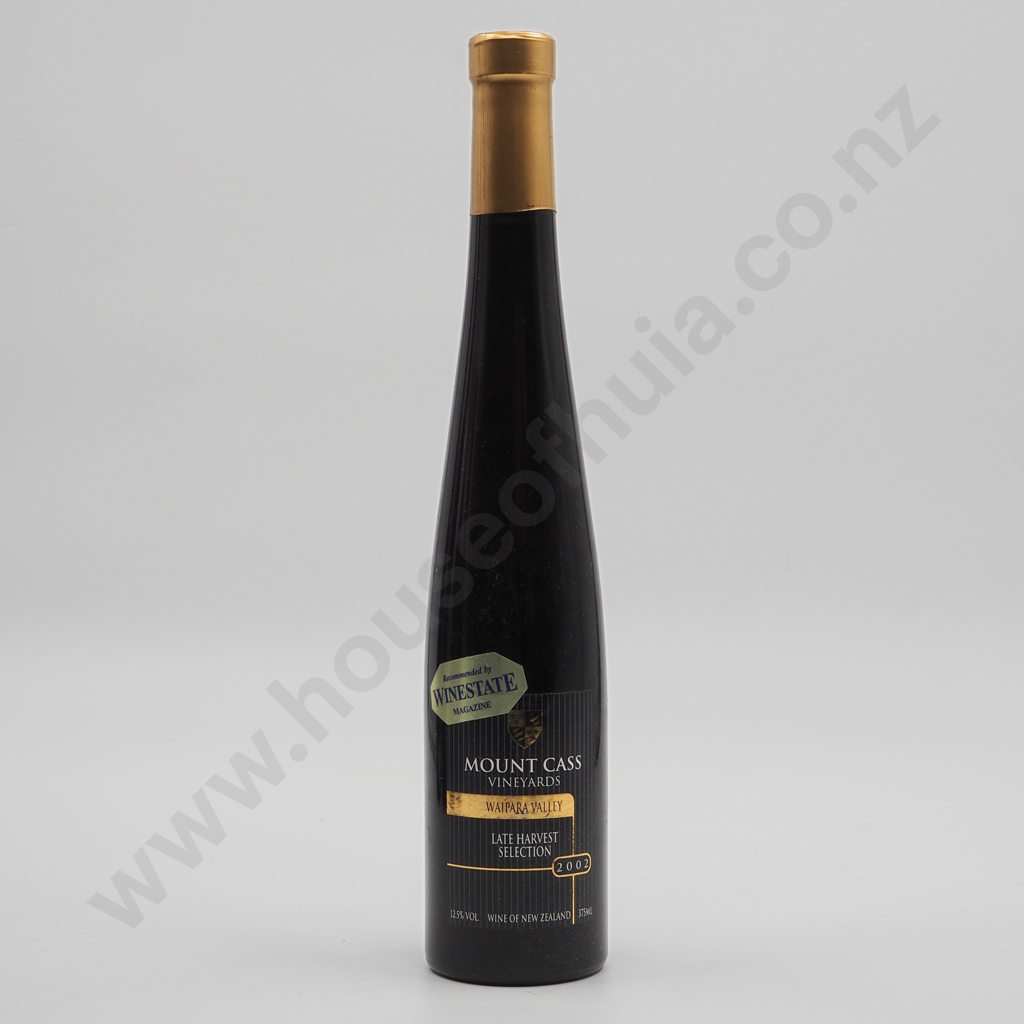 Waipara Valley Late Harvest Selection 2002 Image 1++