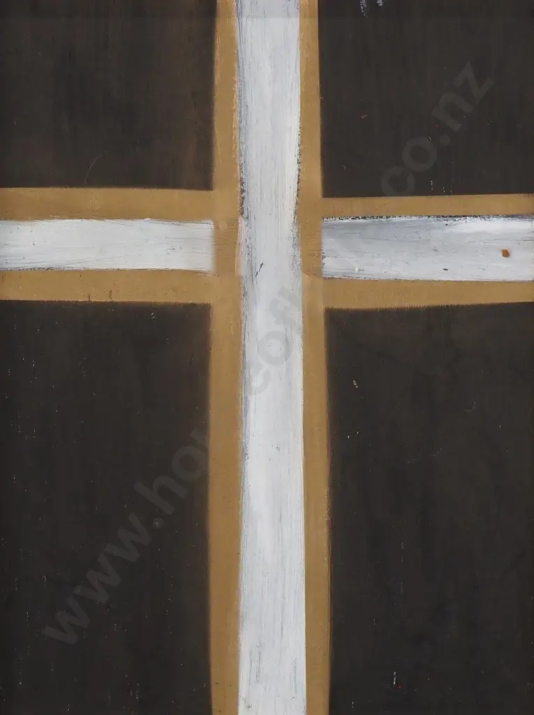 Artist Unknown - Cross, Acrylic on board Image 1++