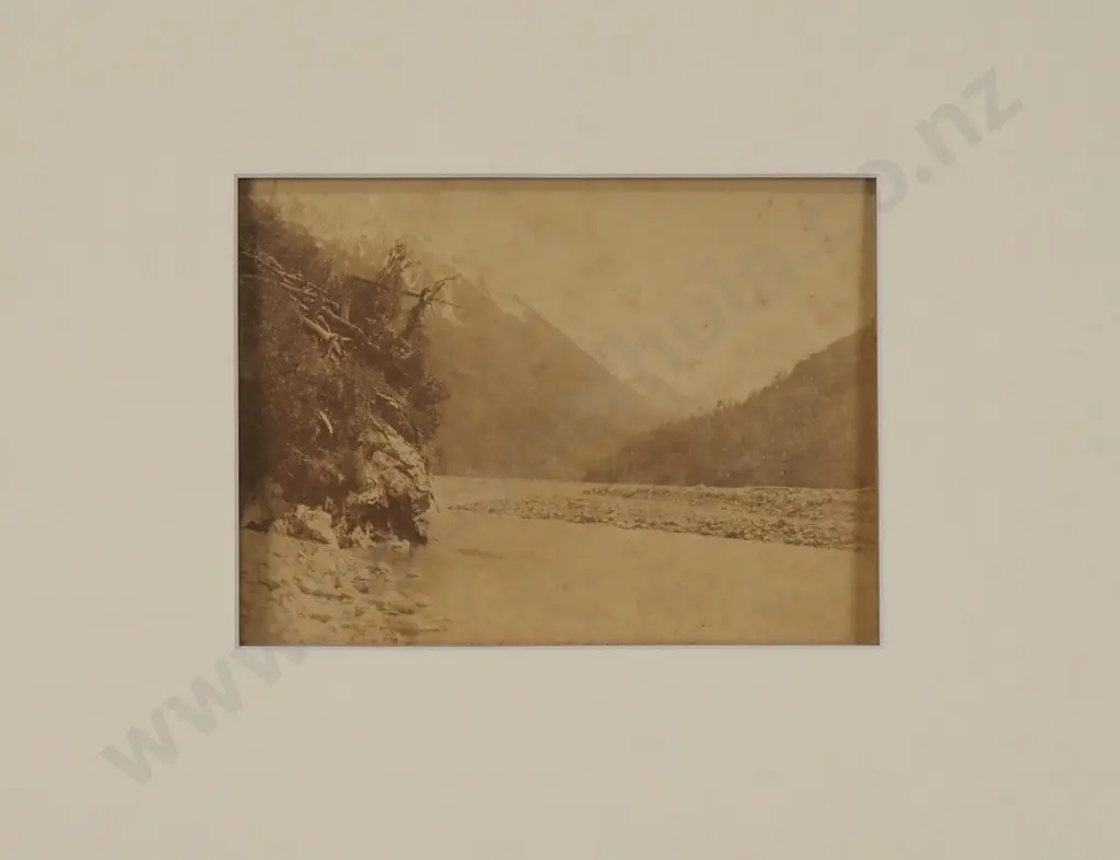 Burton Brothers - Near Bealey, Albumen Silver Photograph Image 1++