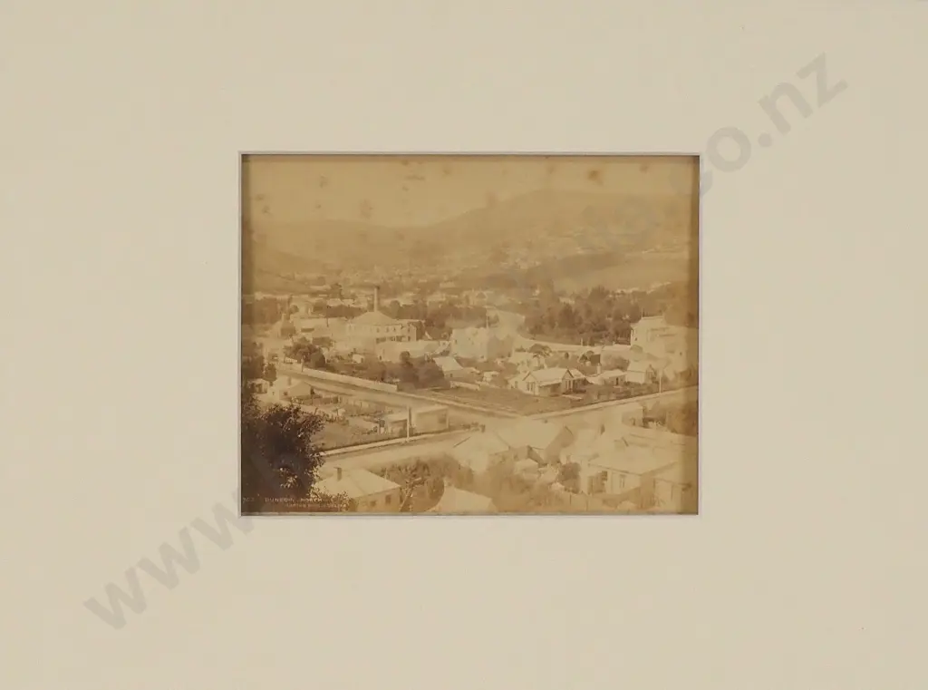 Burton Brothers - Dunedin North, Albumen Silver Photograph Image 1++