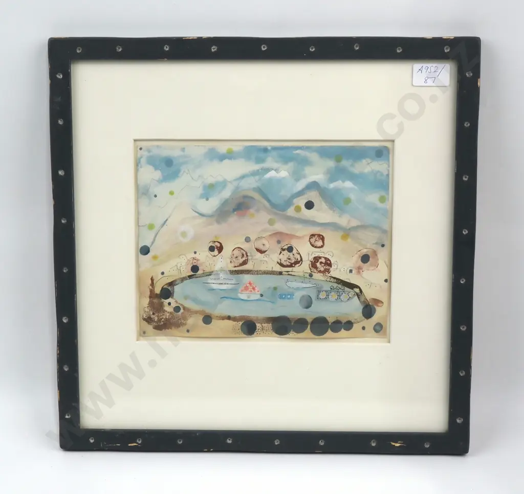 Artist Unknown - By The Lake, Mixed-Media Image 1++