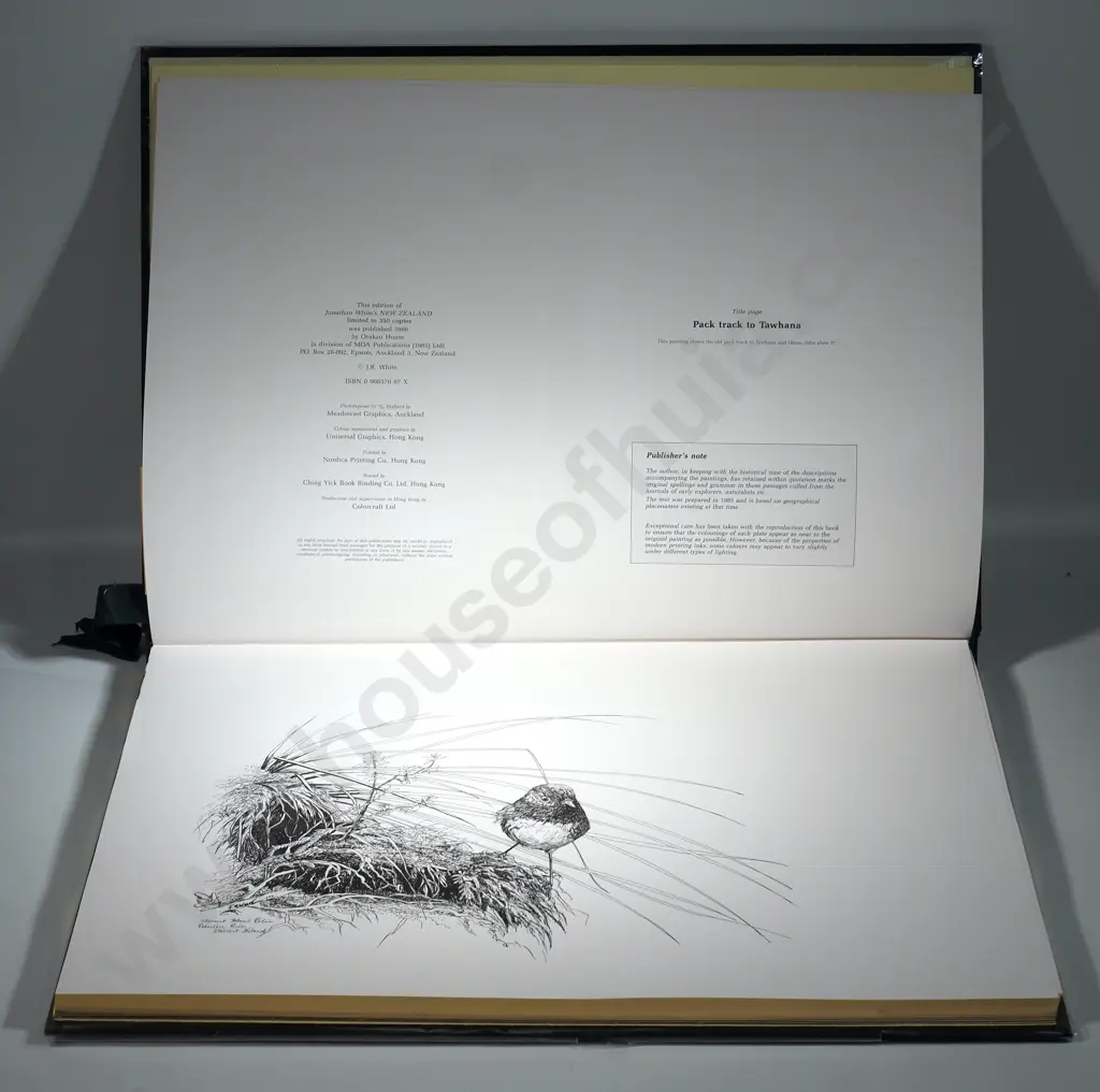 Jonathan R. White - Johnathon White's New Zealand, Book of Limited Edition Prints Image 1++
