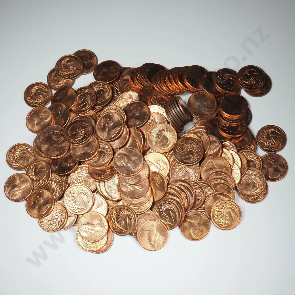 210 X 1983 UNC 1 CENT COINS, C.C.V. $630 Image 1++