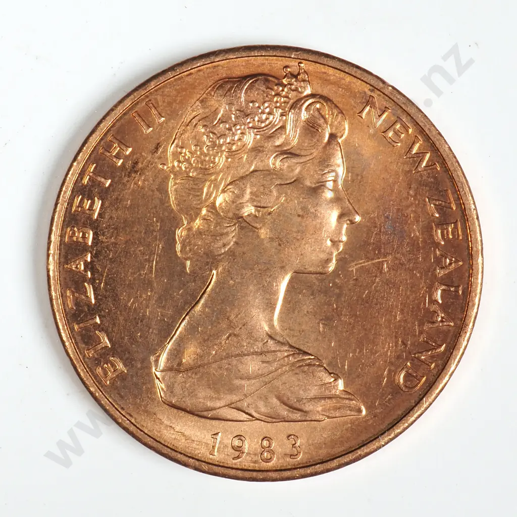 50 X 1983 UNC 2 CENTS COINS, C.C.V. $100 Image 1++