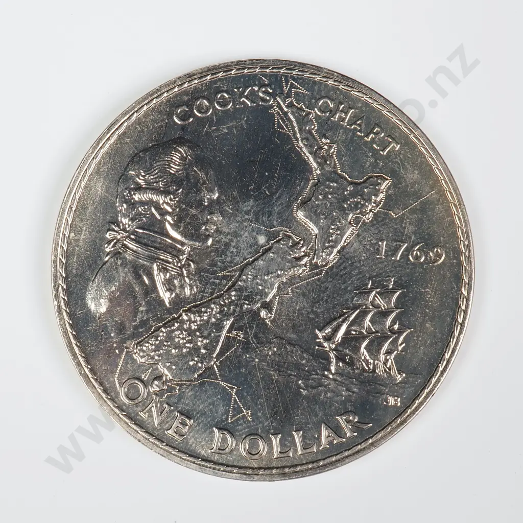 62 X LOOSE $1 COINS – 1967 X 5, 1969 X 15, 1970 MT COOK X 11, 1970 COOK ISLANDS, 1971, 1972, 1974 GAMES X 8, 1974 NZ DAY, 1975, 1977, 1978 X 4, 1979 X 4, 1983 CHARLES & DIANA , 1989 X 6, 1990 X 7. C.C.V. $325 Image 1++