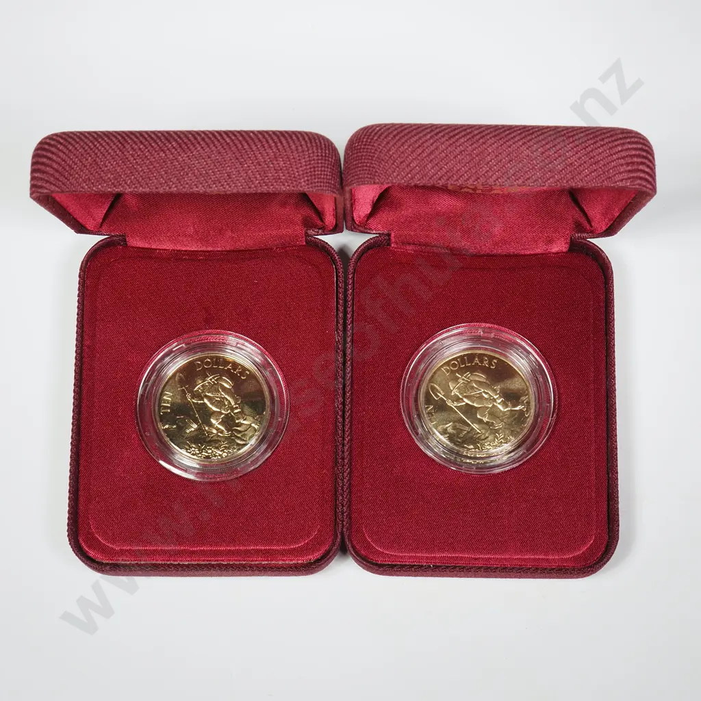 2 X 1997 UNC $10 COINS Image 1++