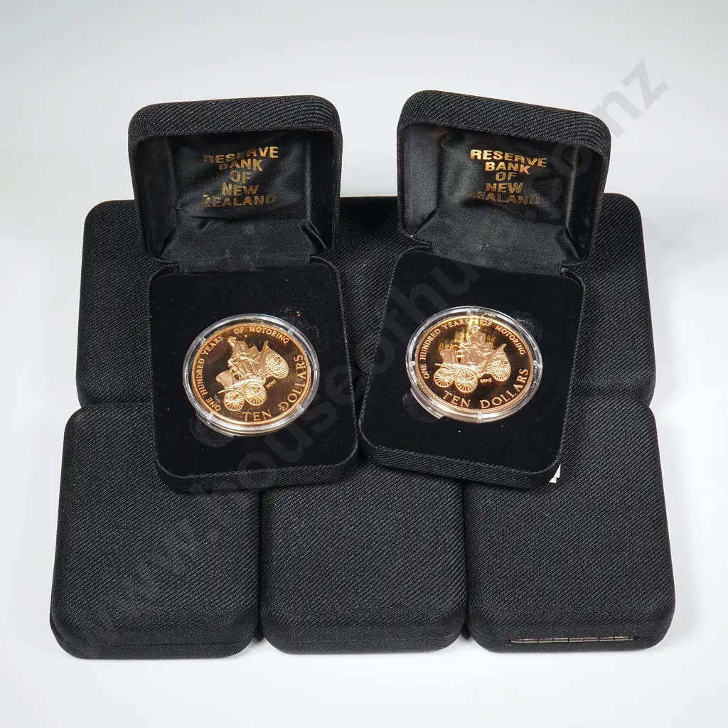 8 X 1998 UNC $10 COINS Image 1++