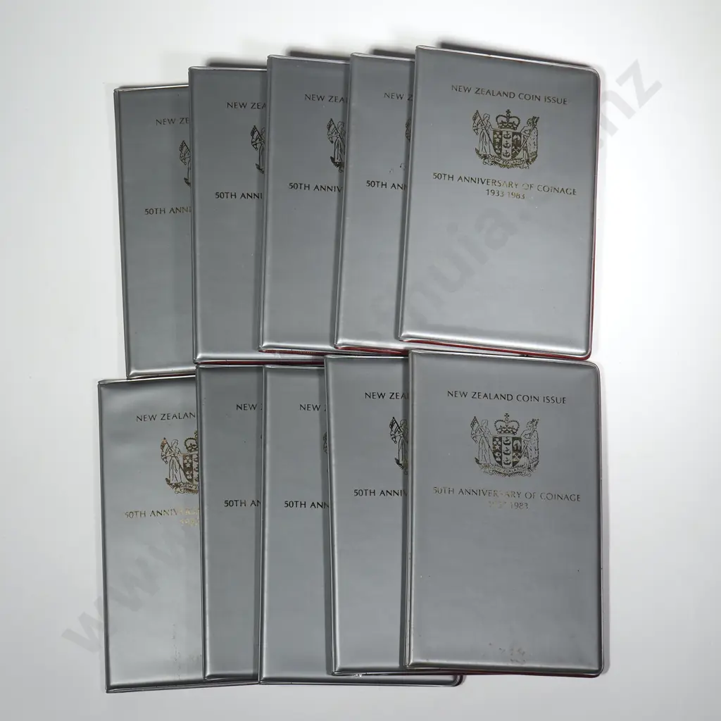10 X 1983 UNC COIN SETS Image 1++