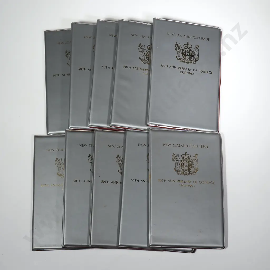 10 X 1983 UNC COIN SETS Image 1++
