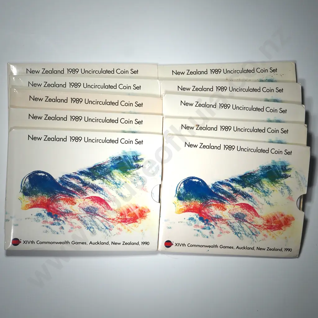 11 X UNC COIN SETS – 1977 X 2, 1978 X 2, 1981, 1983, 1984 X 2, 1985 X 3 Image 1++