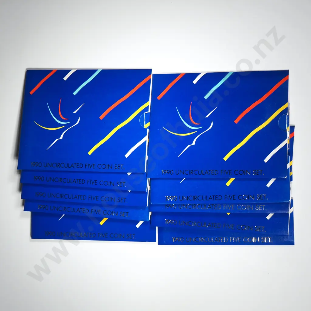 10 X 1989 UNC COIN SETS Image 1++