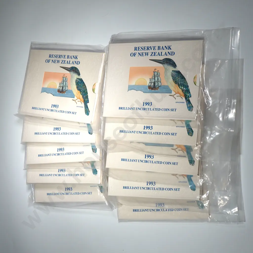 10 X 1993 UNC COIN SETS Image 1++