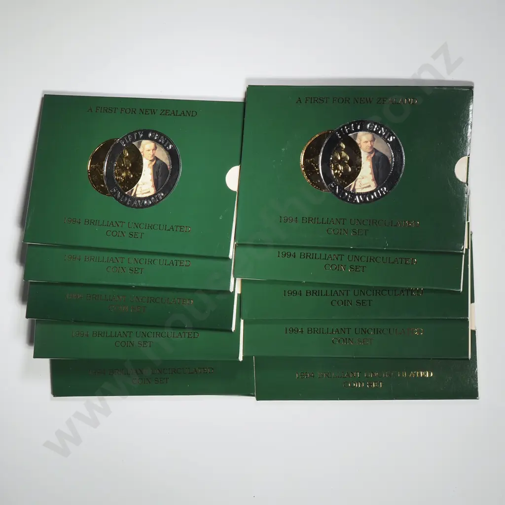 10 X 1994 UNC COIN SETS Image 1++