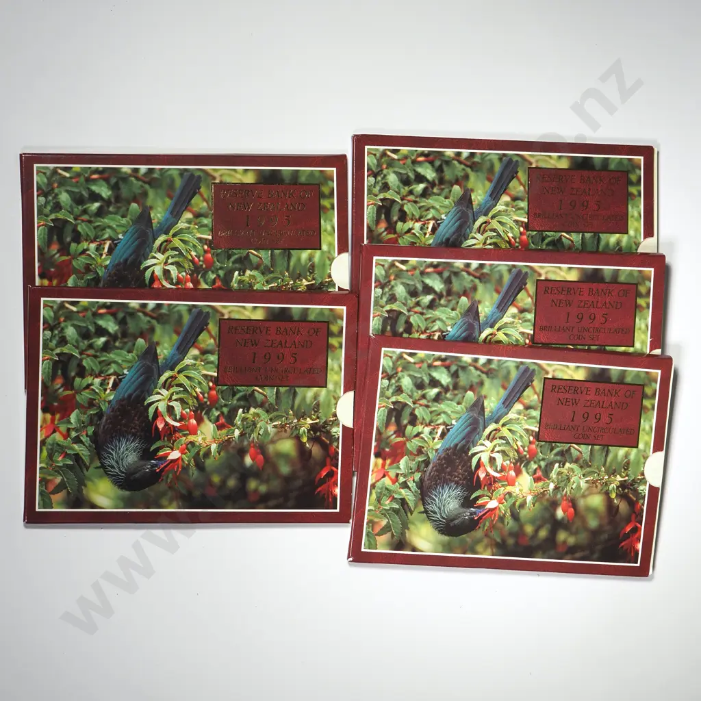 5 X 1995 UNC COIN SETS Image 1++