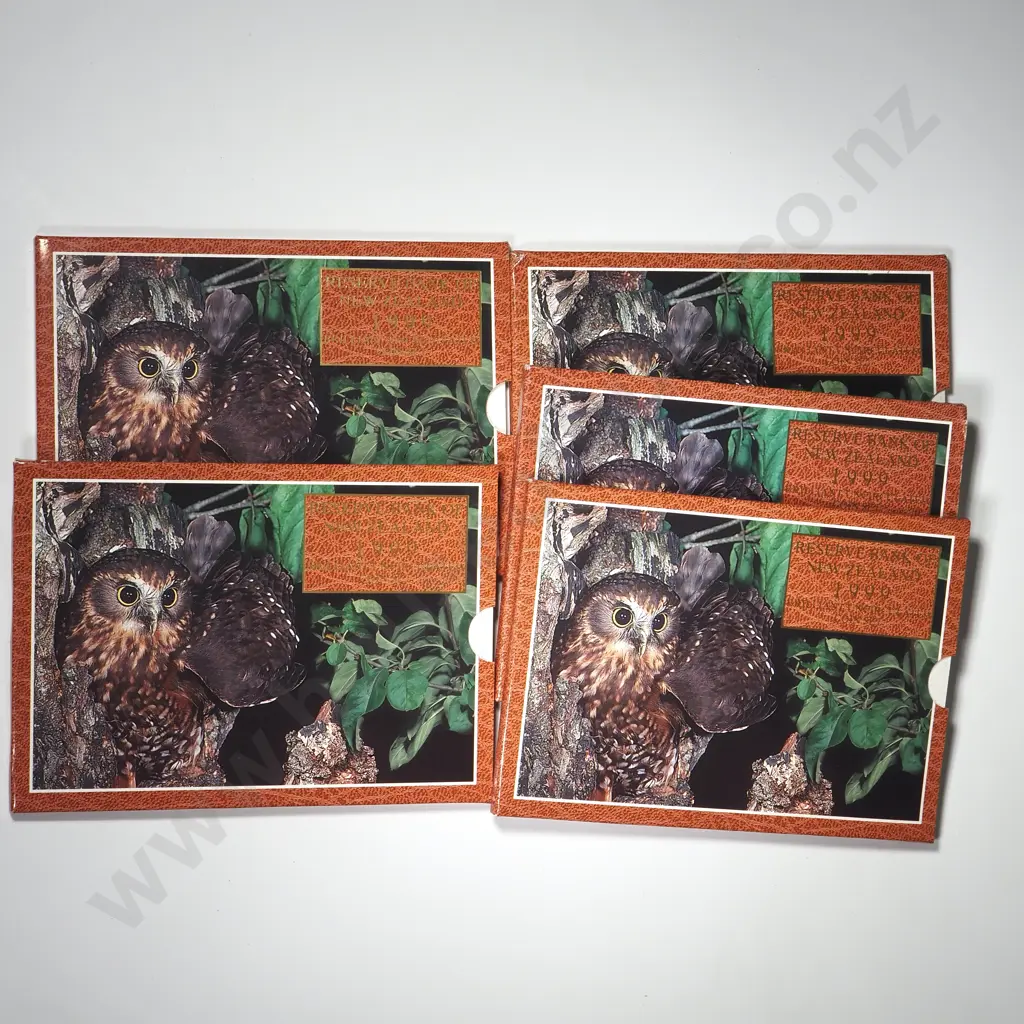 5 X 1999 UNC COIN SETS Image 1++