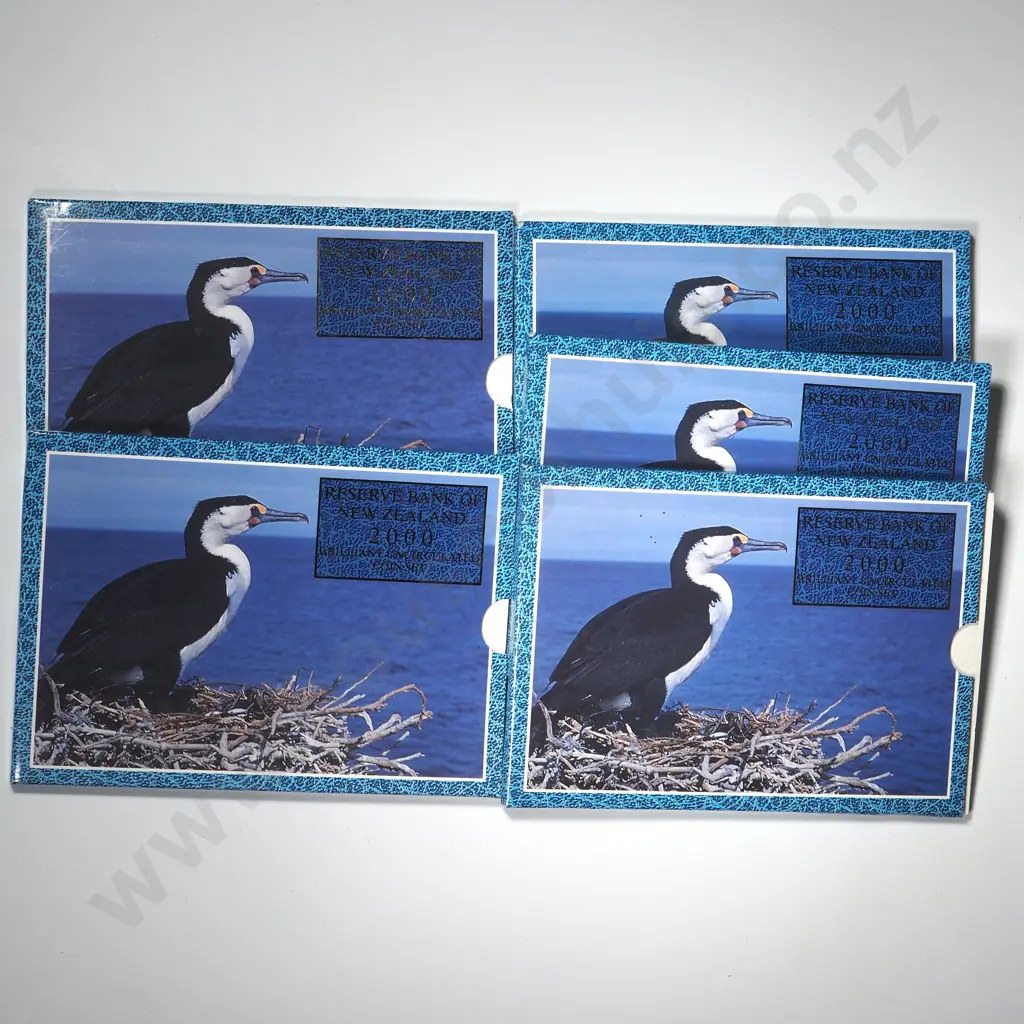 5 X 2000 UNC COIN SETS Image 1++