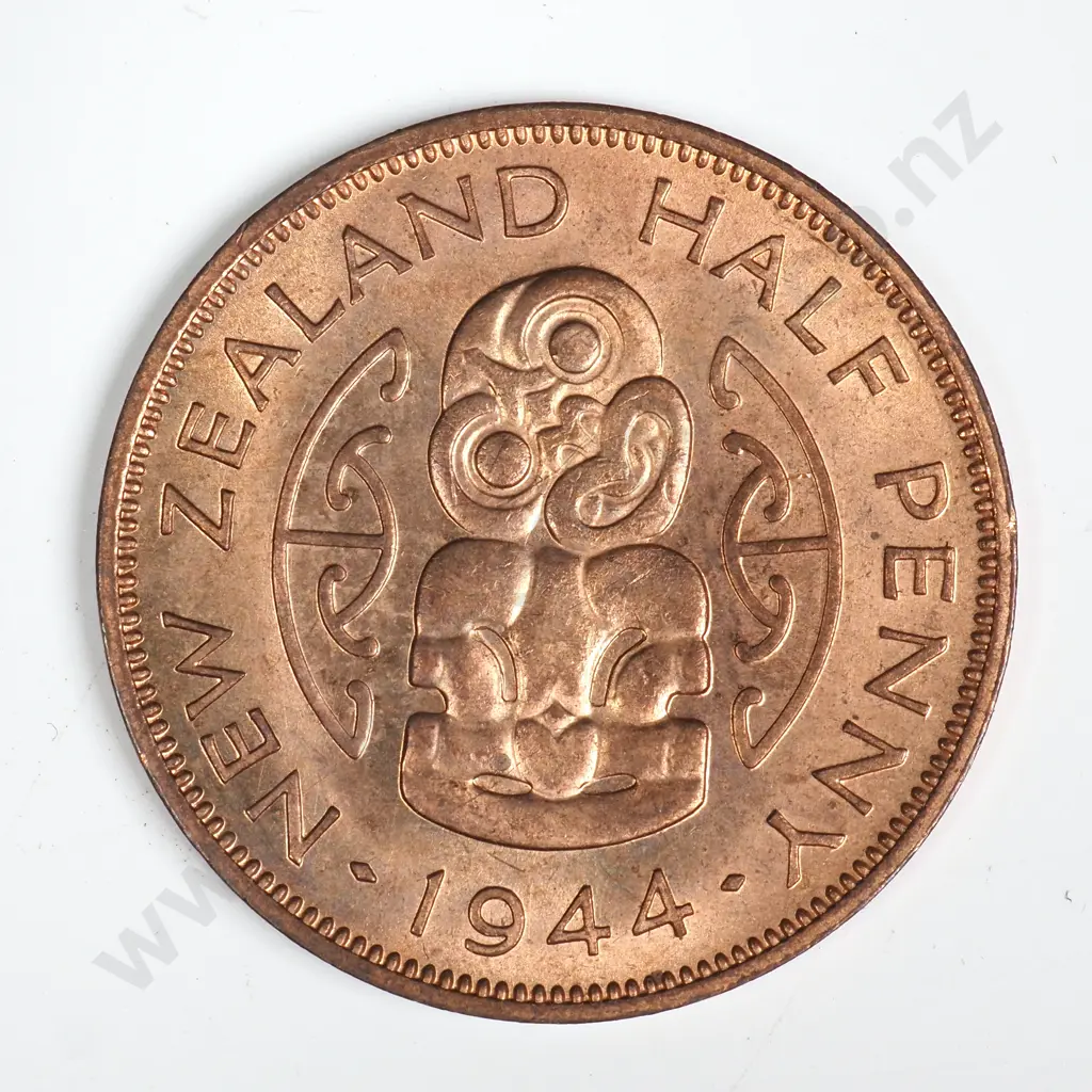 1944 HALFPENNY, UNC, C.V. $45 Image 1++