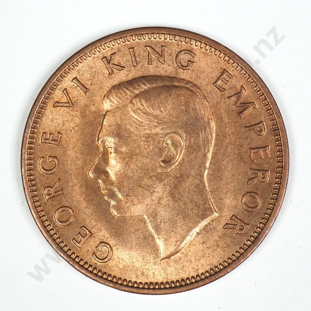 1946 HALFPENNY, A.UNC, C.V. $35 Image 1++
