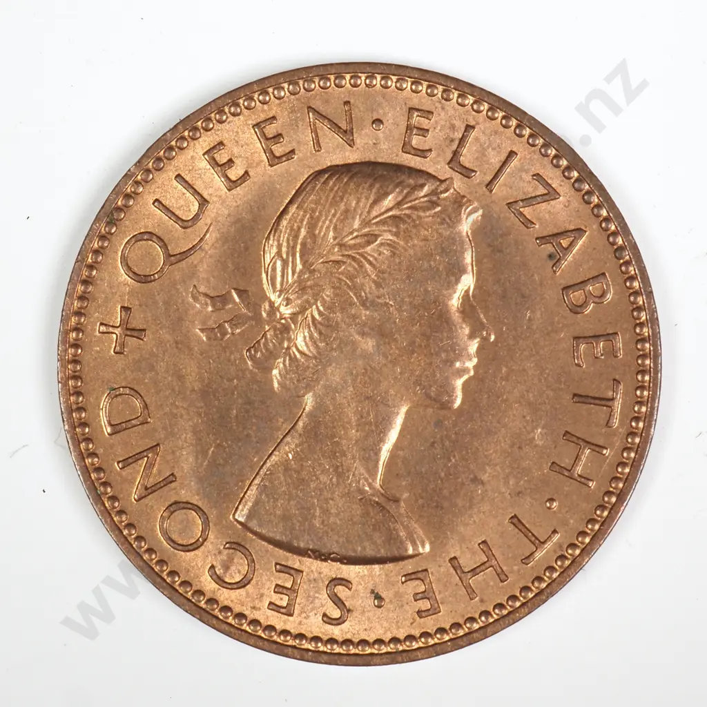 1955 HALFPENNY, A.UNC, C.V. $200 Image 1++