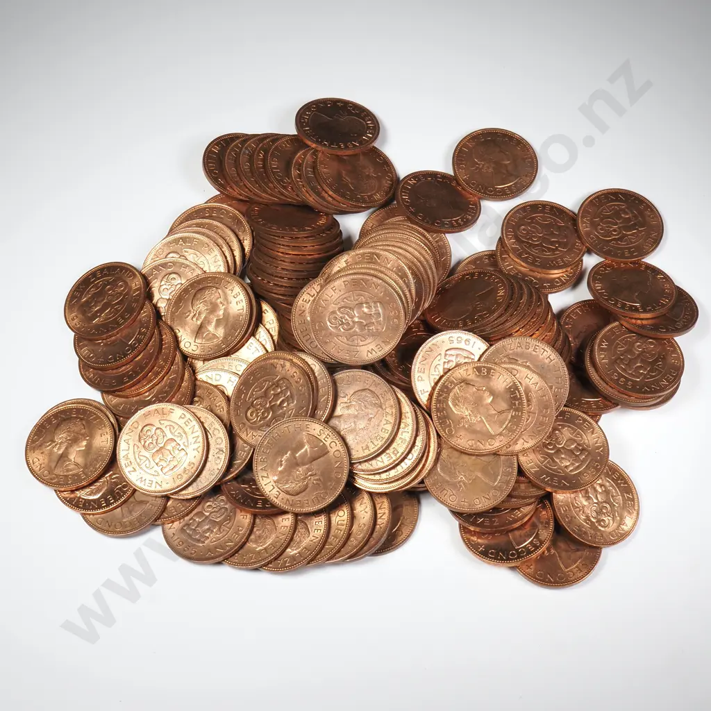 160 X 1965 HALFPENNIES WITH ORIGINAL MINT LUSTRE Image 1++