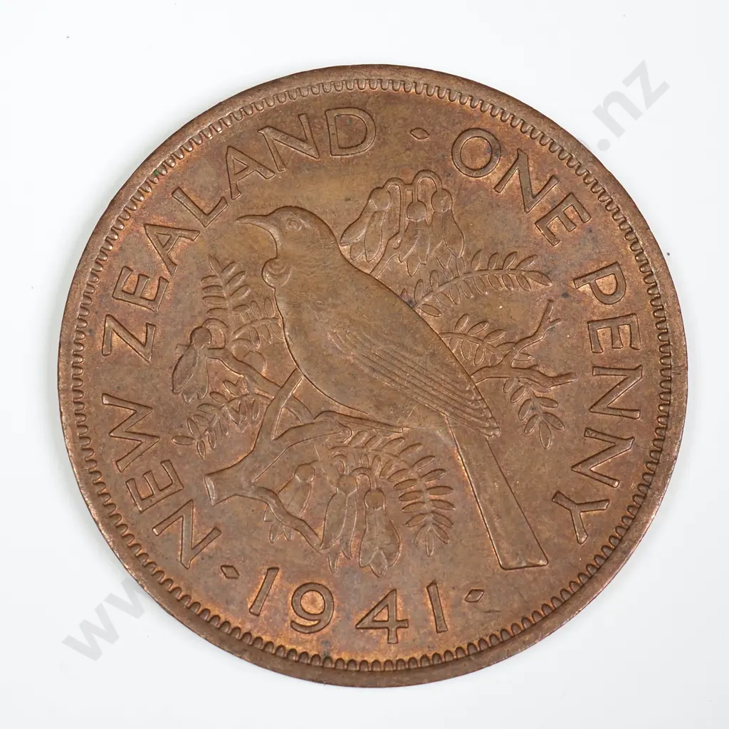 1941 ONE PENNY, E.F, C.V. $55 Image 1++