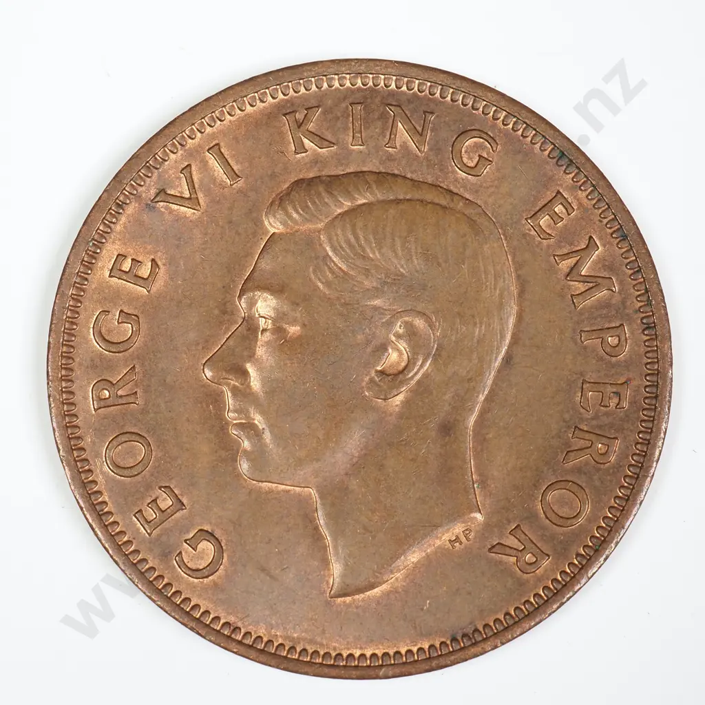 1942 ONE PENNY, E.F, C.V. $55 Image 1++