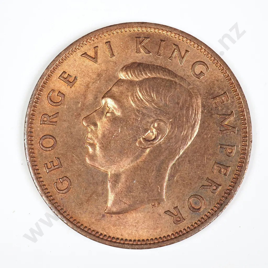 1944 ONE PENNY, A.UNC, C.V. $55 Image 1++