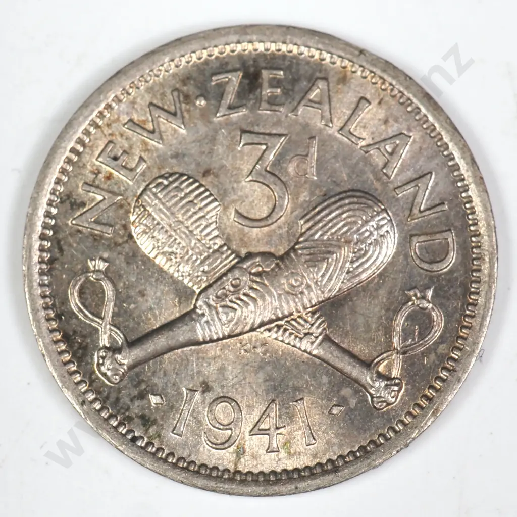 1941 THREEPENCE, UNC, C.V. $800 Image 1++
