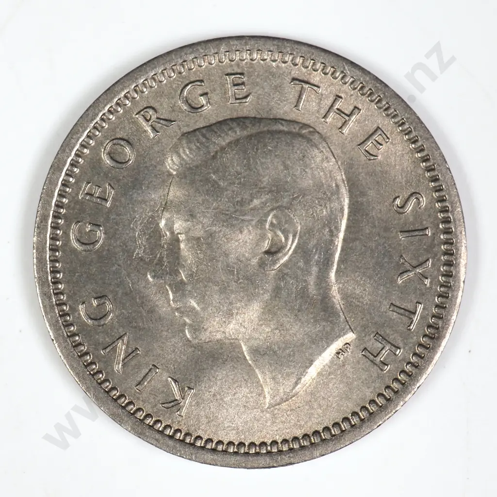 1950 THREEPENCE, A.UNC, C.V. $200 Image 1++