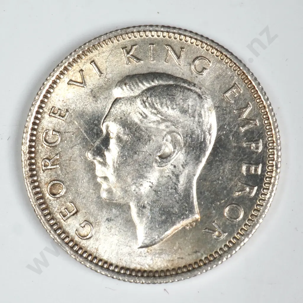 1940 SIXPENCE, A.UNC, C.V. $175 Image 1++
