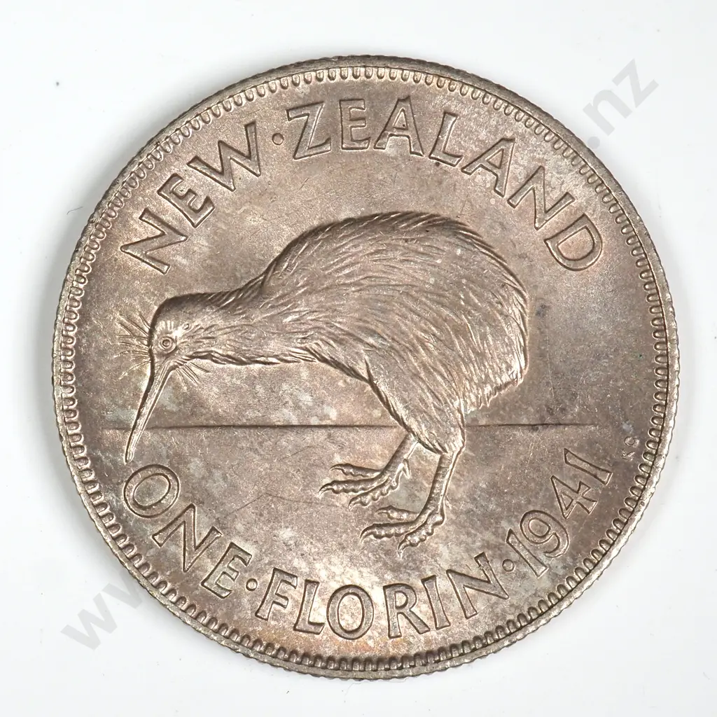 1941 FLORIN, A.UNC, C.V. $175 Image 1++