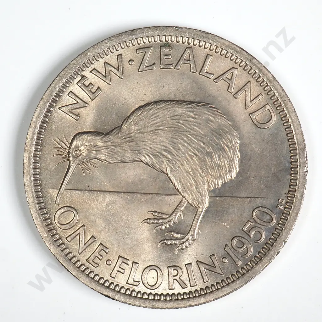 1950 FLORIN, UNC, C.V. $150 Image 1++