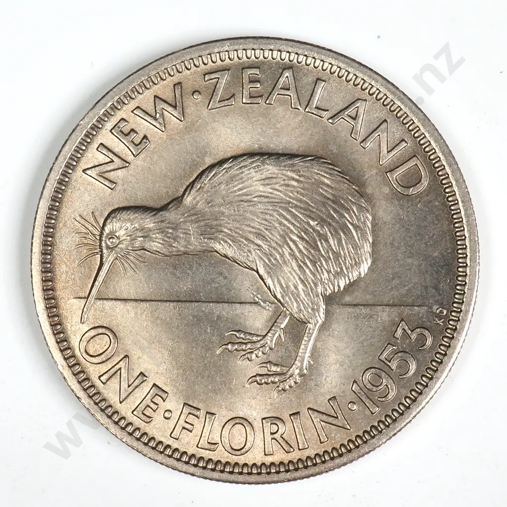 1953 FLORIN, UNC, C.V. $90 Image 1++
