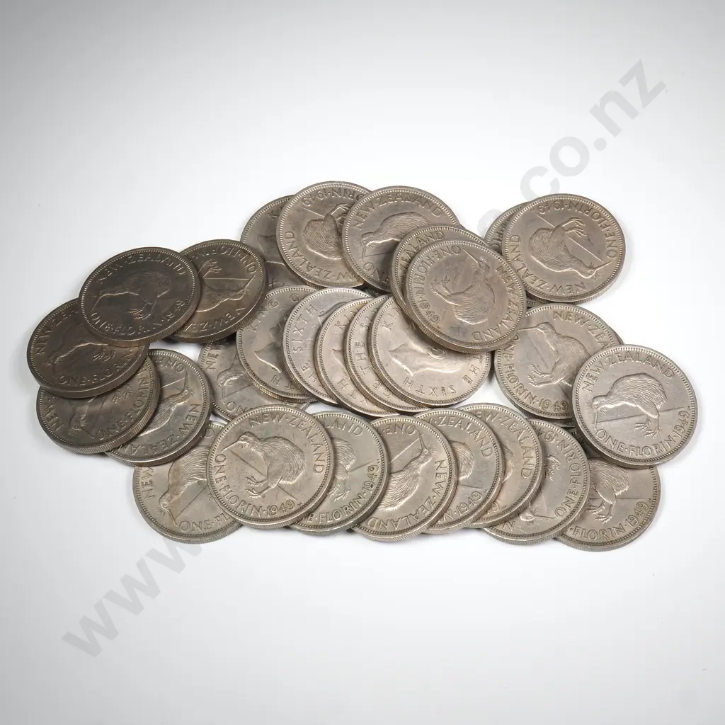 30 X 1947 FLORINS, V.F. OR BETTER, MINIMUM C.C.V. $750 Image 1++