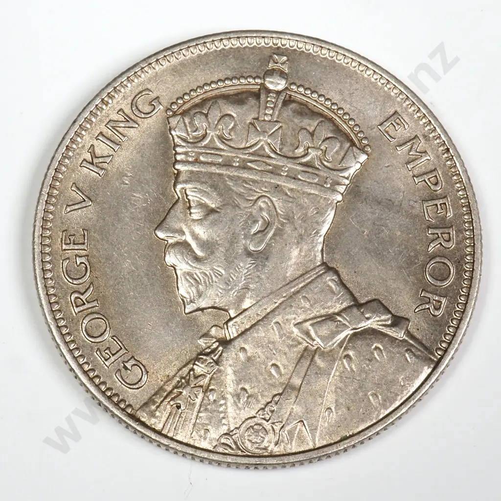 1934 HALFCROWN, A.UNC, C.V. $300 Image 1++
