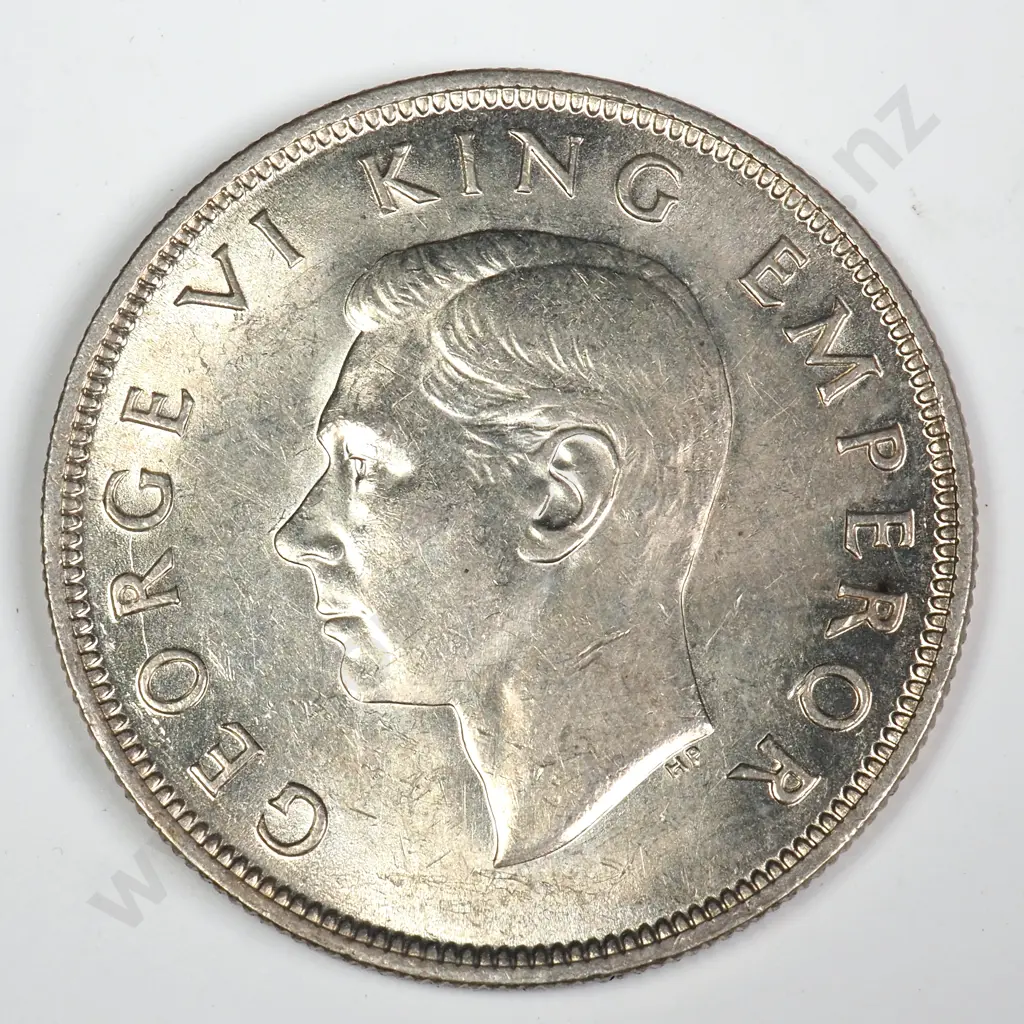 1937 HALFCROWN, A.UNC, C.V. $300 Image 1++