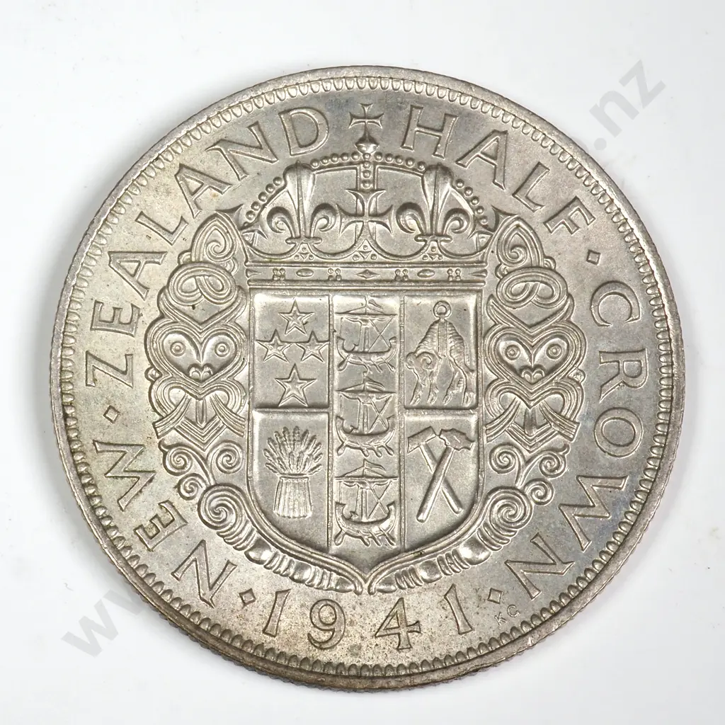 1941 HALFCROWN, E.F, C.V. $80 Image 1++