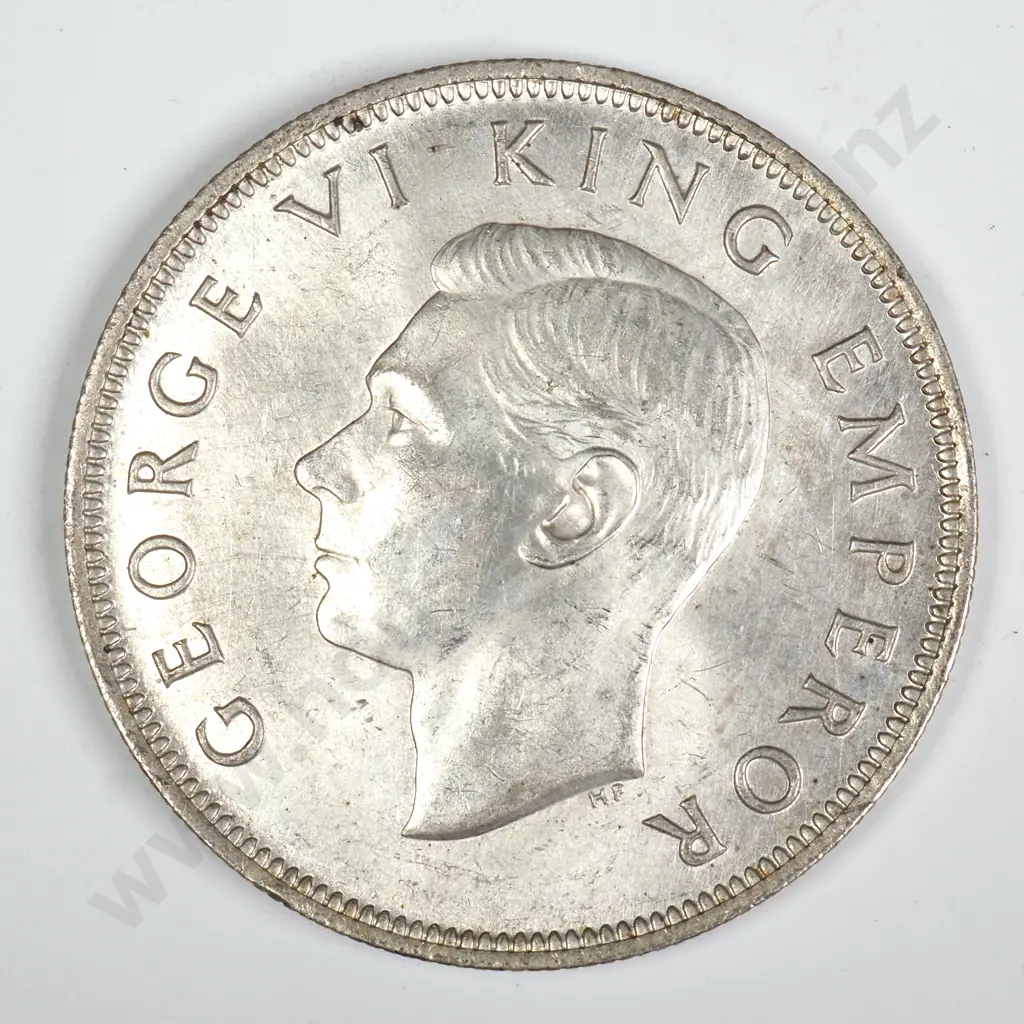 1942 HALFCROWN, A.UNC, C.V. $225 Image 1++