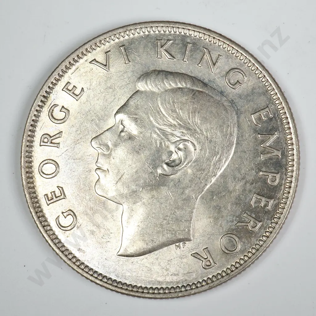 1944 HALFCROWN, E.F, C.V. $300 Image 1++