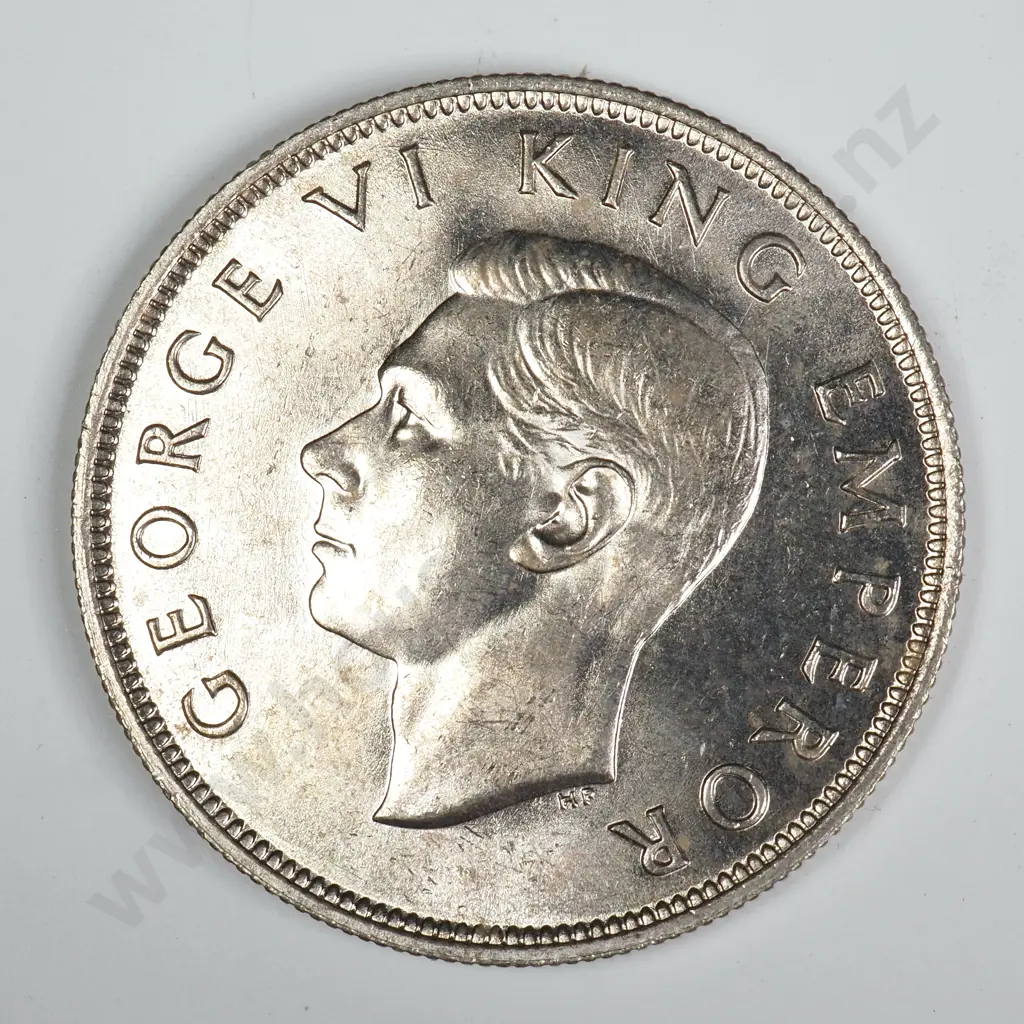 1946 HALFCROWN, A.UNC, C.V. $200 Image 1++