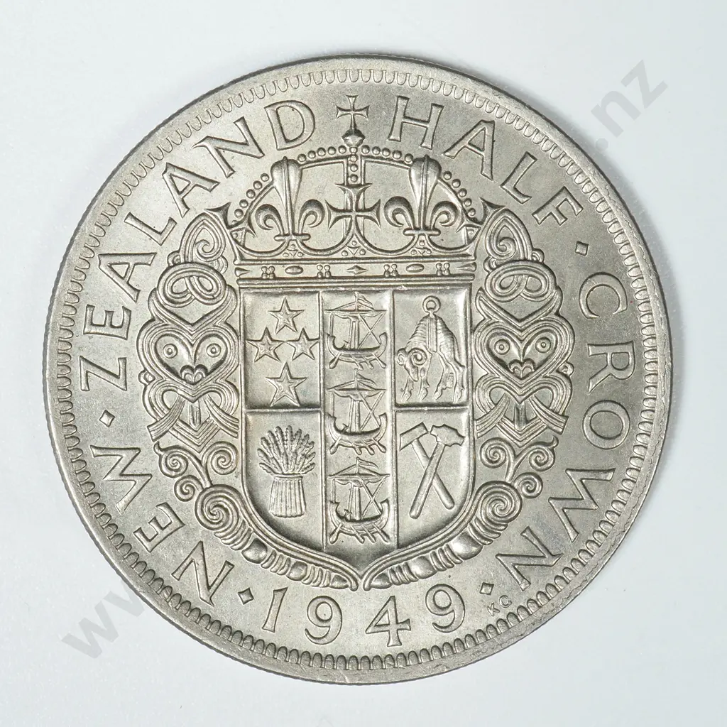 1948 HALFCROWN, E.F, C.V. $90 Image 1++